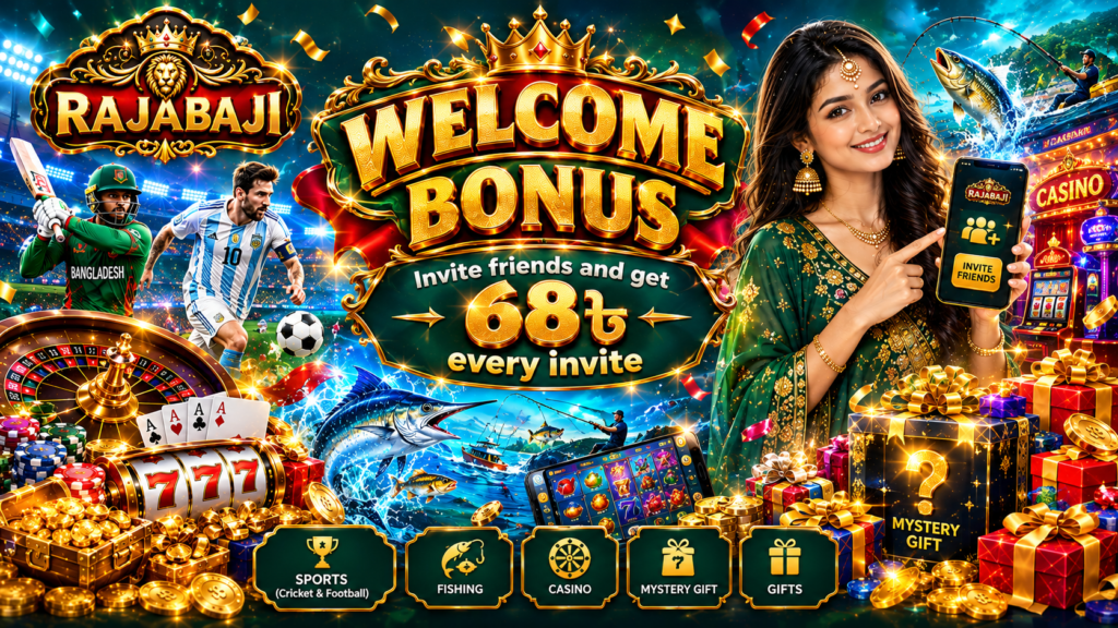 Rajabaji Welcome Bonus Extravaganza